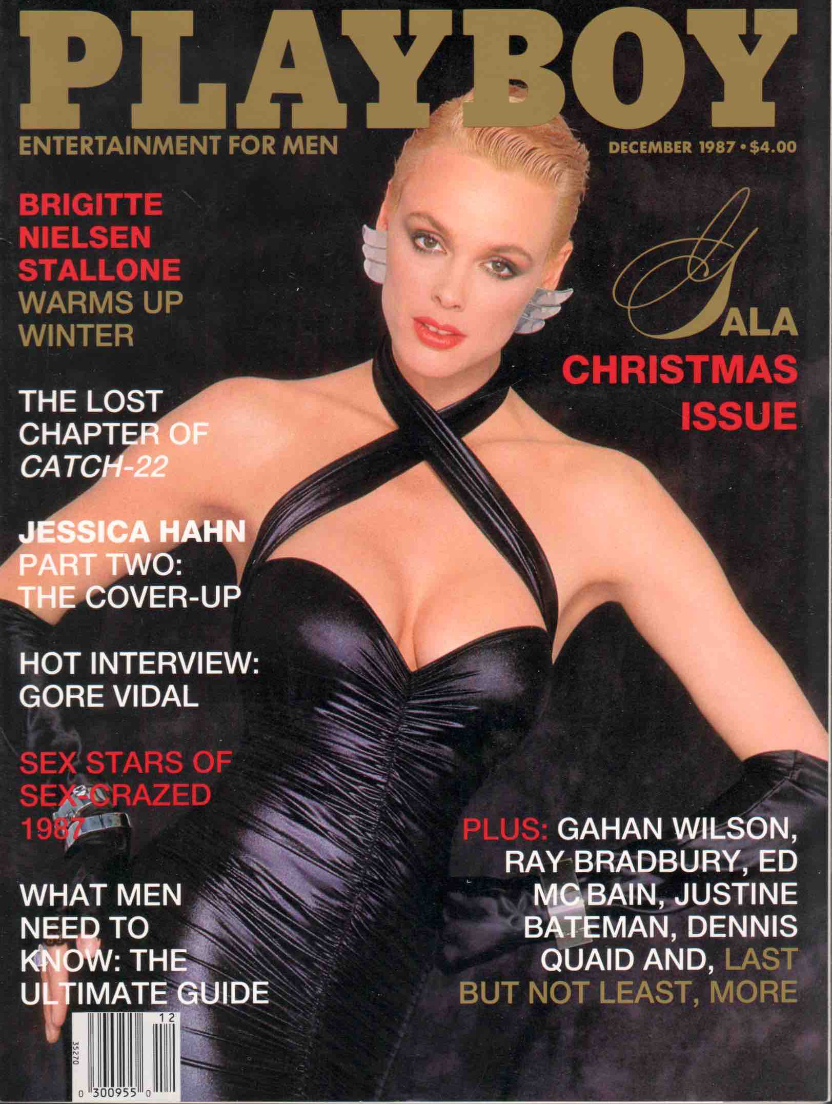 Playboy December 1987 Brigitte Neilsen